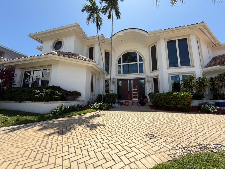 Impact windows and doors installed at 530 Lido Dr, Fort Lauderdale