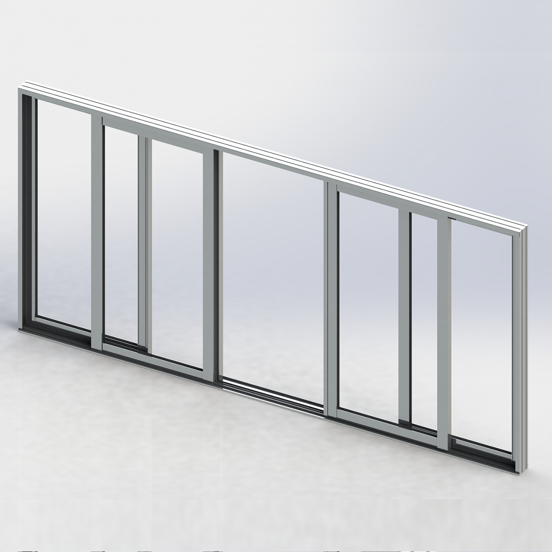 DM-12 Heavy-Duty Sliding Door