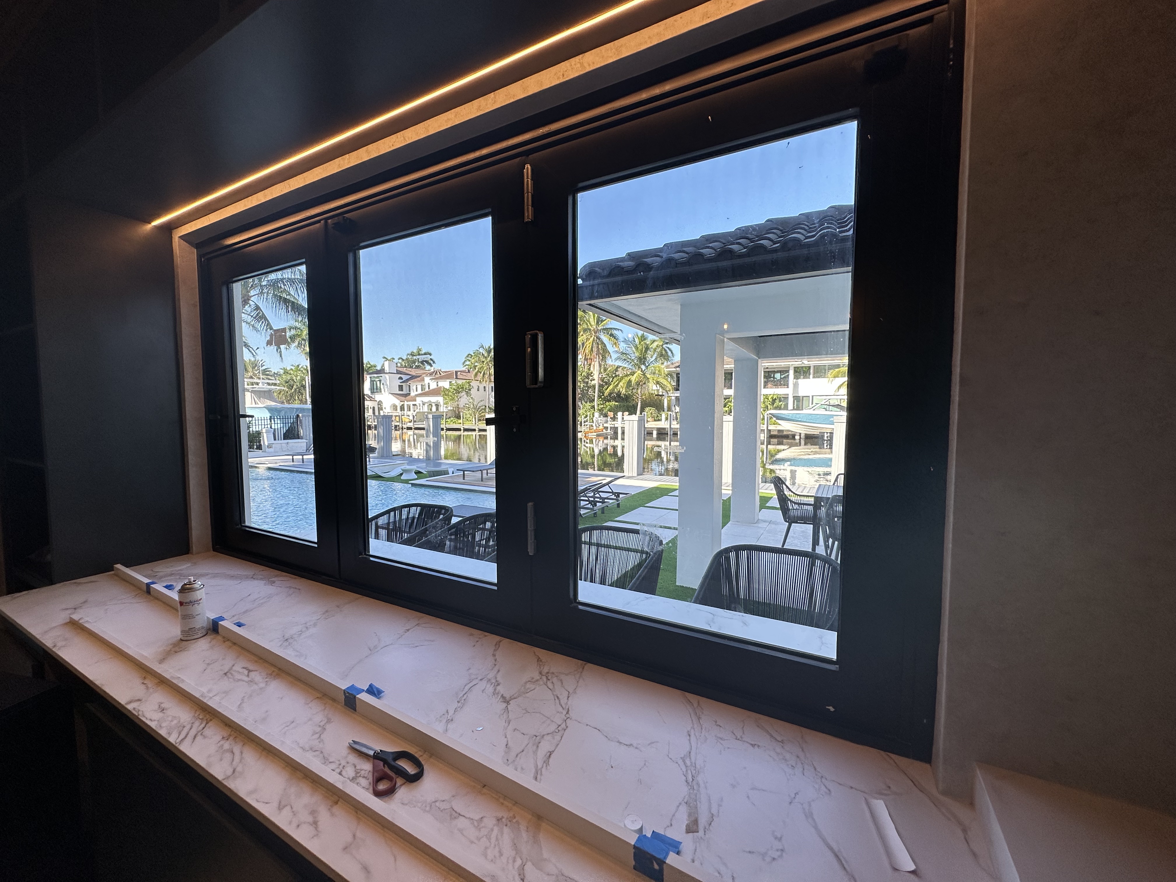 Bi-fold impact doors — Fort Lauderdale, Broward County