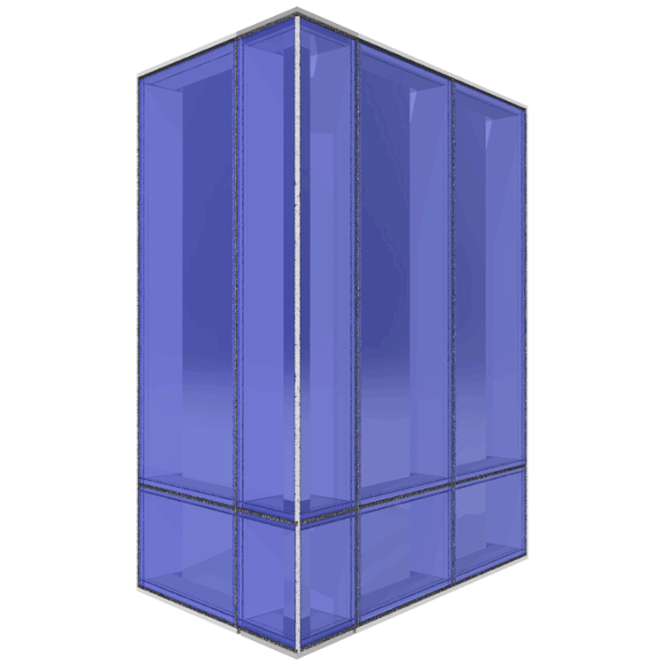 MG-2000 Impact Curtain Wall