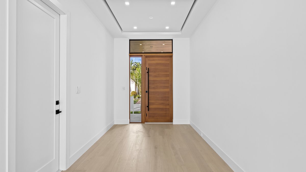 Impact entry door — Del Mar new construction, Fort Lauderdale